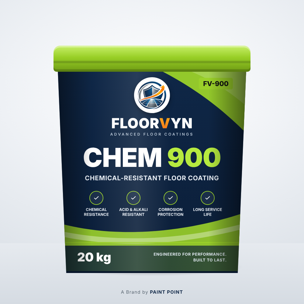 Floorvyn CHEM 900 chemical-resistant floor coating