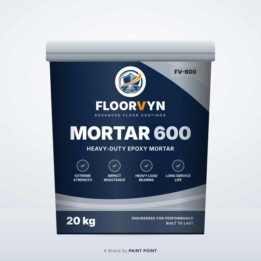 Floorvyn MORTAR 600 heavy-duty epoxy mortar